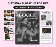 Birthday Magazine for Her