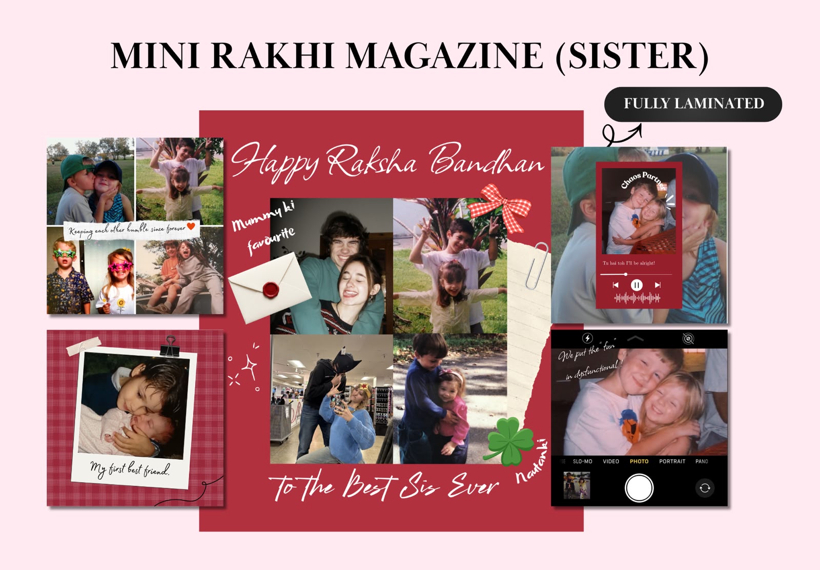 Mini Rakhi Magazine for Sister