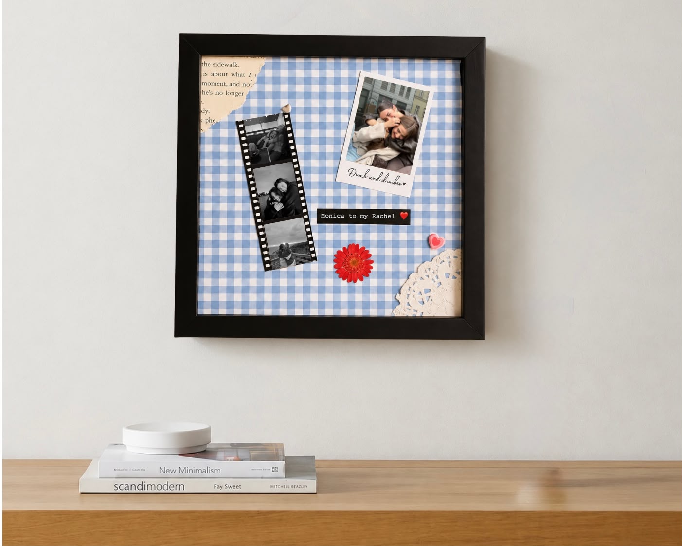 Gingham Wall Frame
