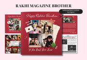 Mini Rakhi Magazine for Brother