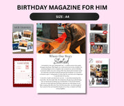 Birthday Magazine for Him