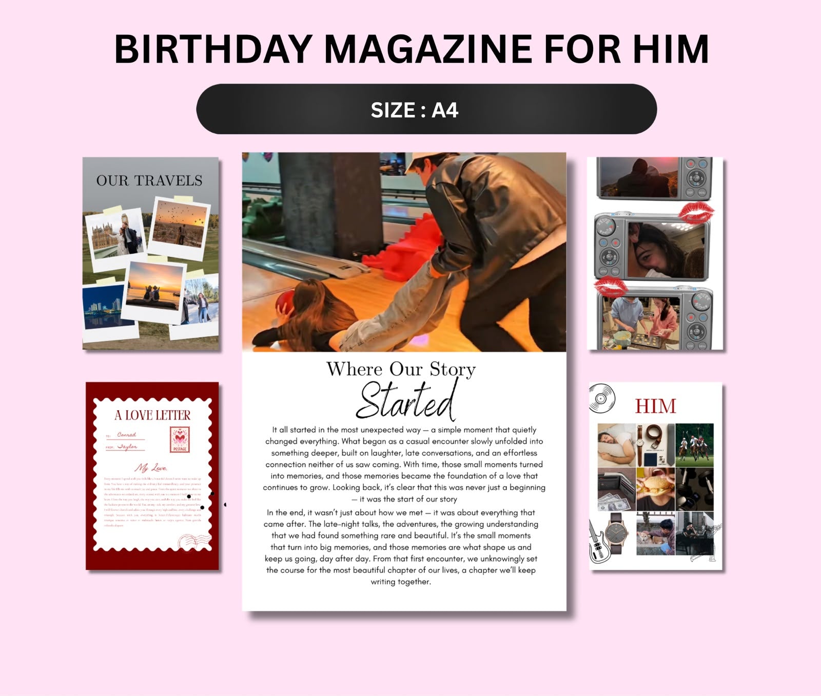 Birthday Magazine for Him