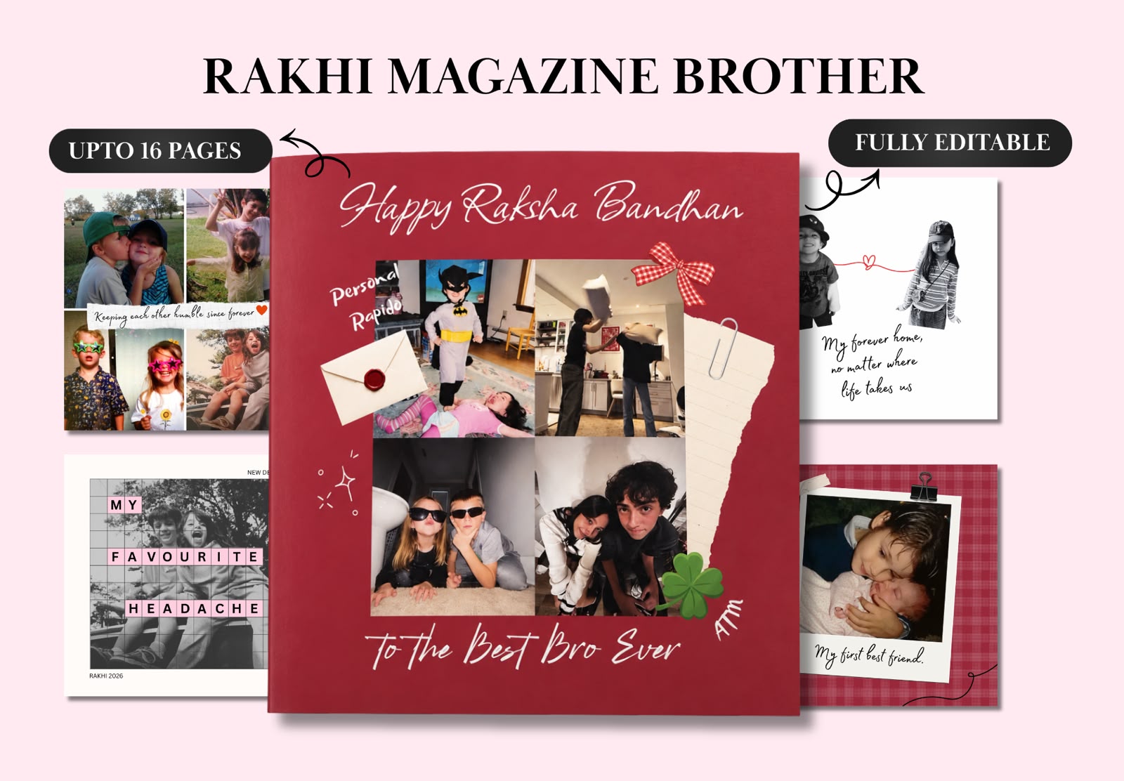 Mini Rakhi Magazine for Brother