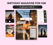 Birthday Magazine for Him