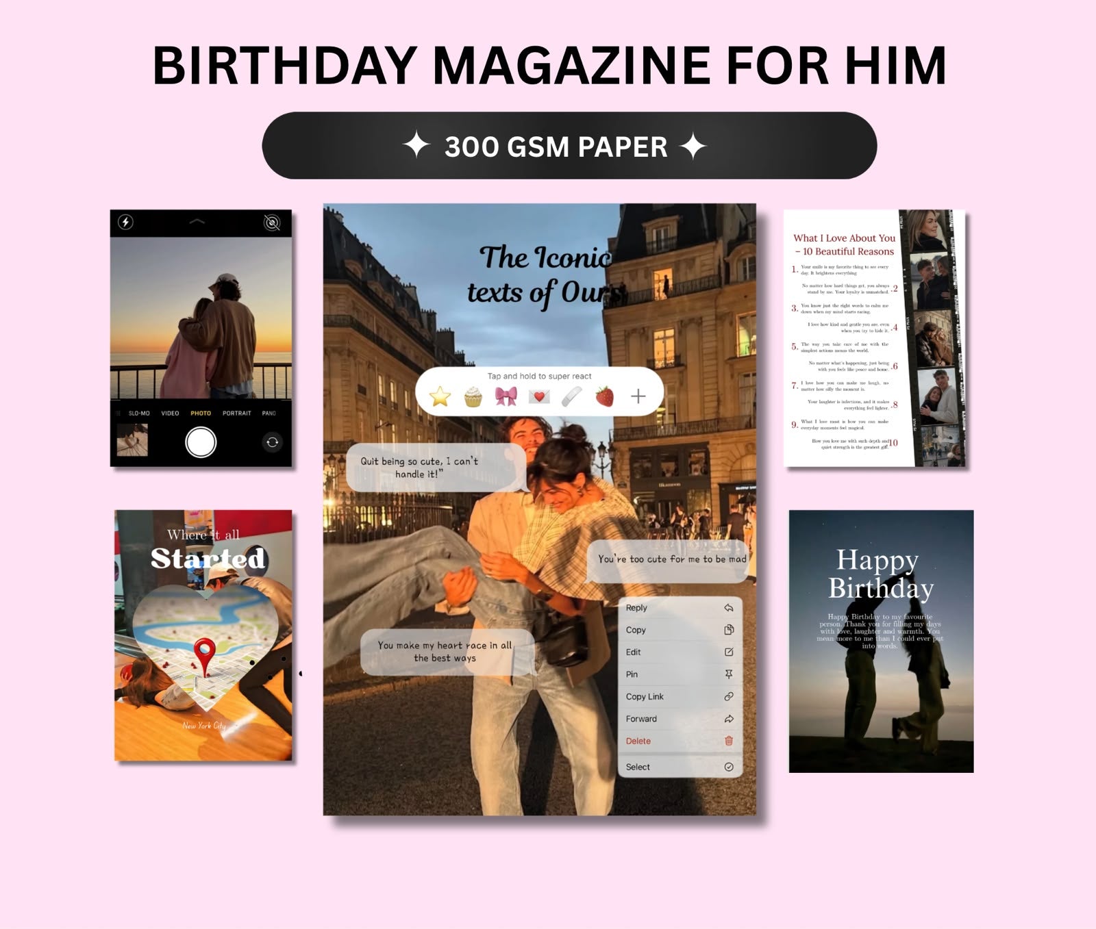 Birthday Magazine for Him