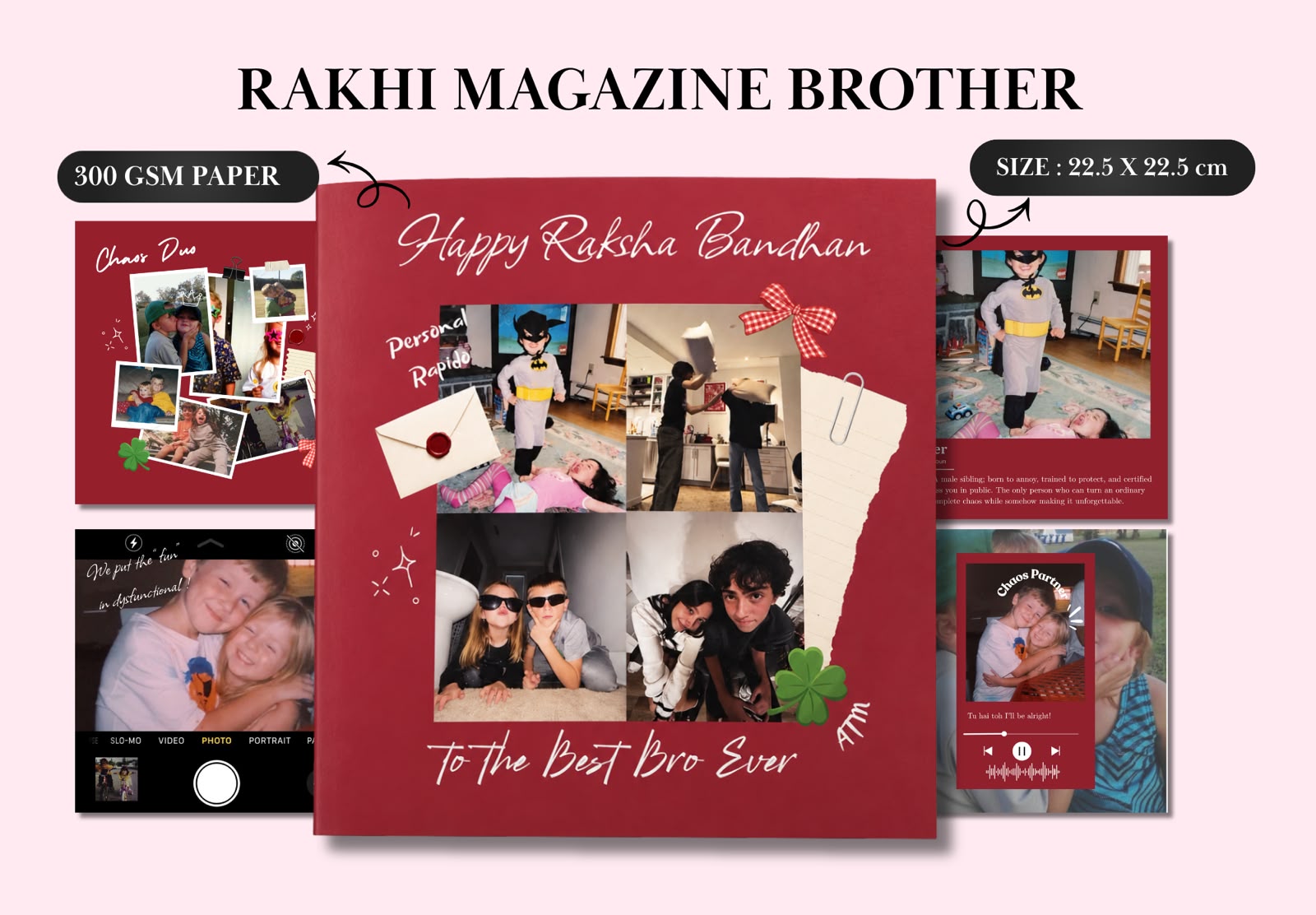 Mini Rakhi Magazine for Brother