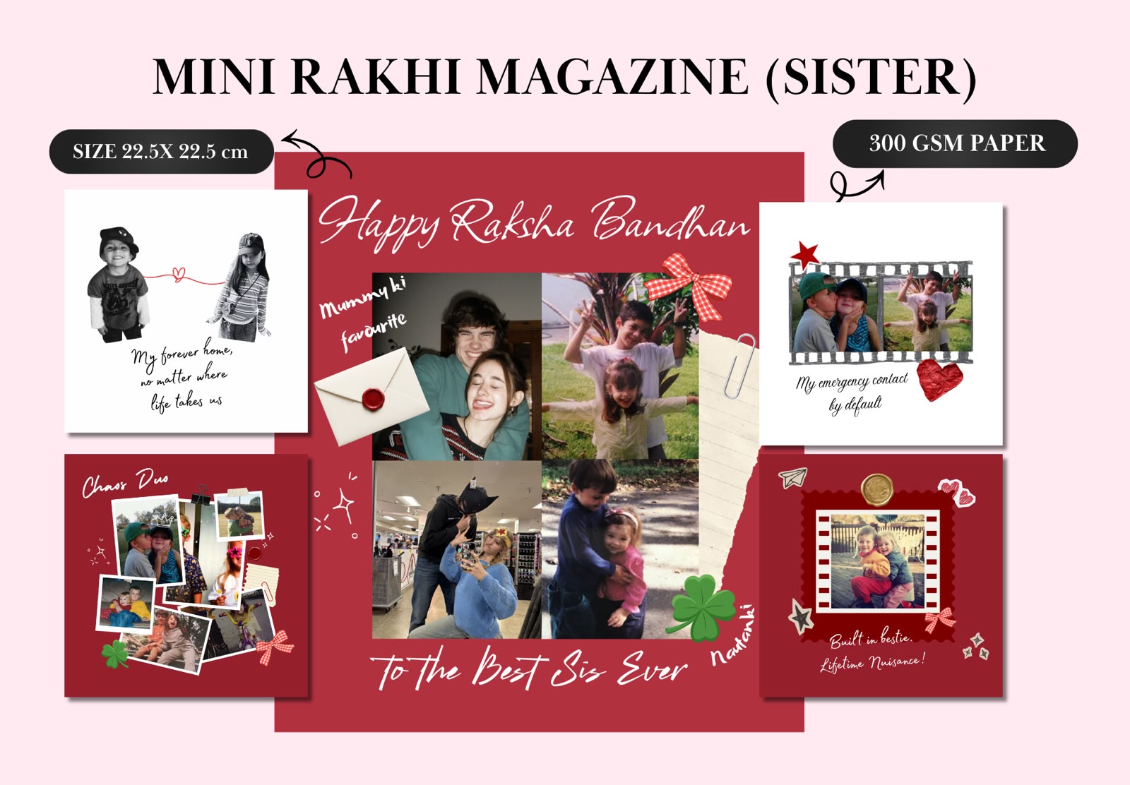 Mini Rakhi Magazine for Sister