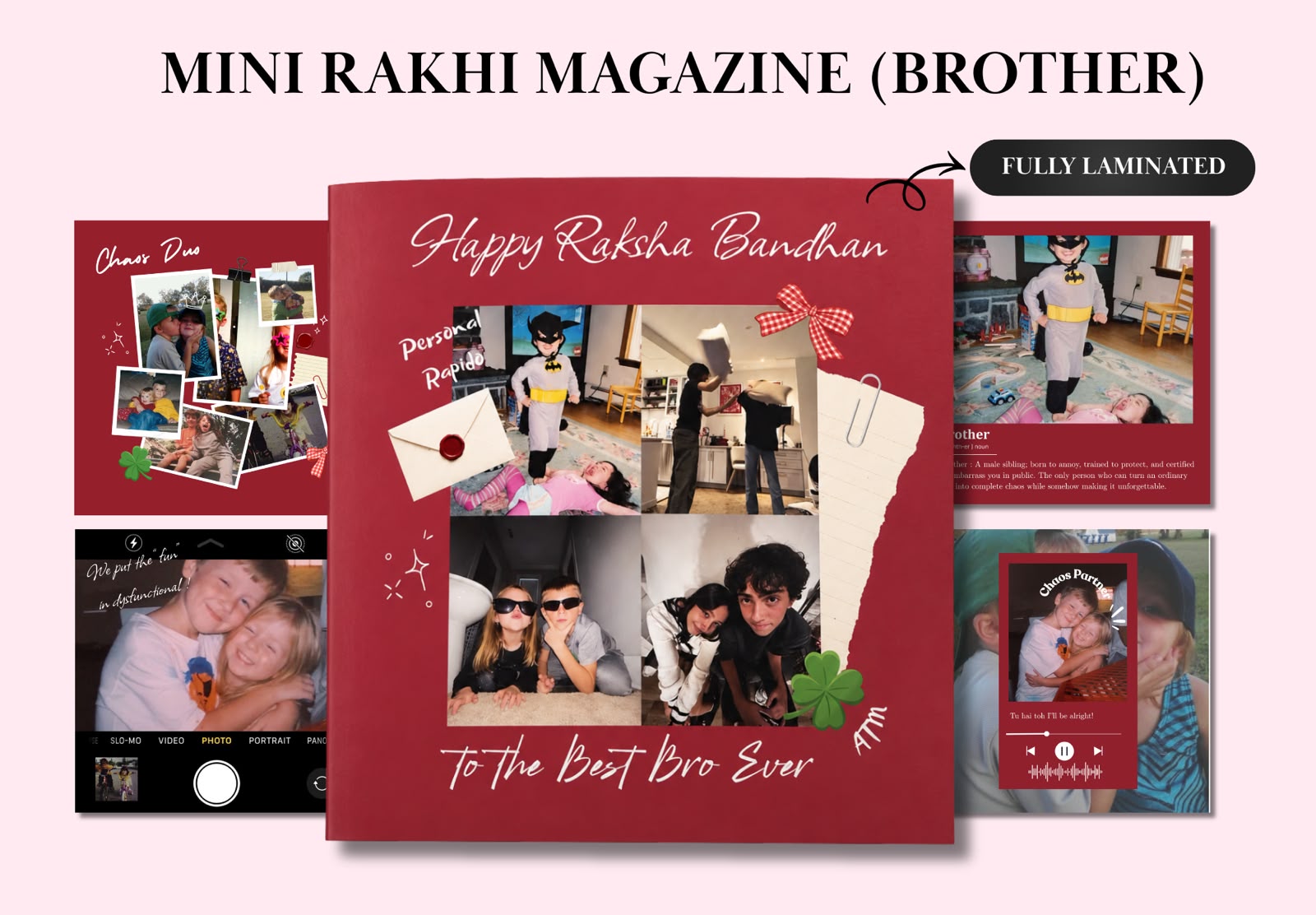 Mini Rakhi Magazine for Brother