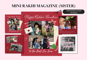 Mini Rakhi Magazine for Sister