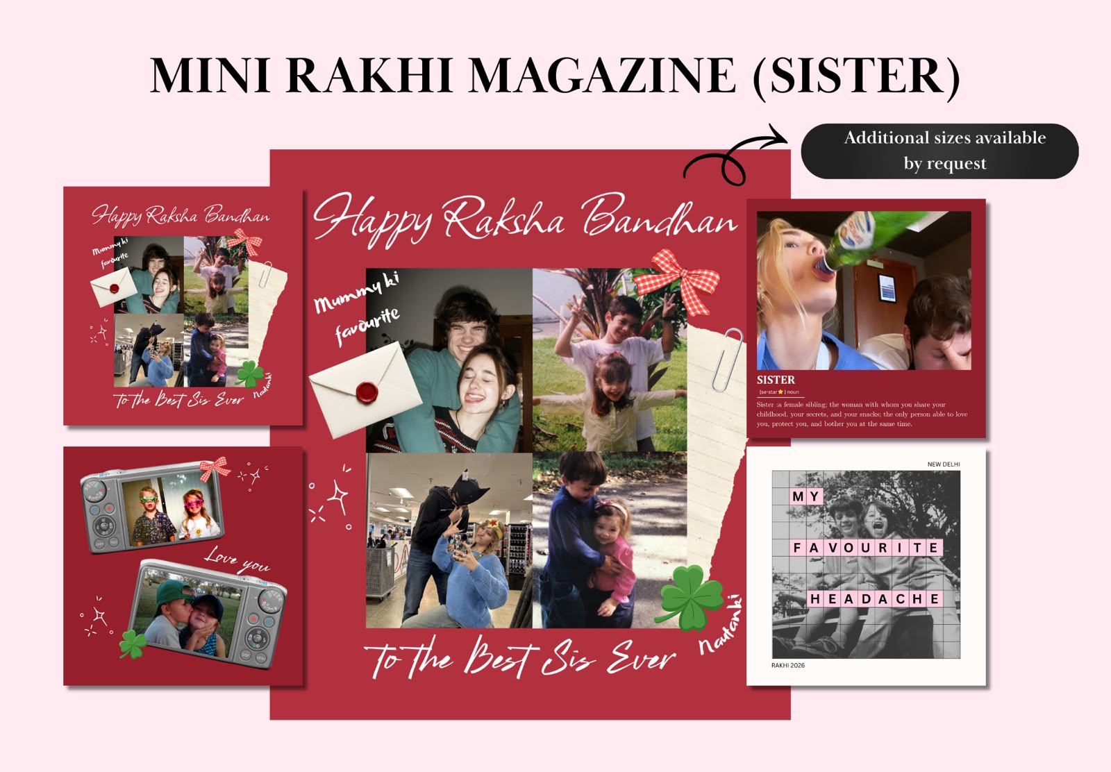 Mini Rakhi Magazine for Sister