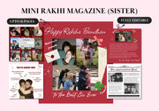 Mini Rakhi Magazine for Sister